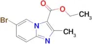 ETHYL 6-BROMO-2-METHYLIMIDAZO[1,2-A]PYRIDINE-3-CARBOXYLATE