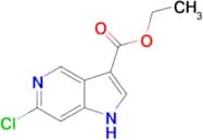 ETHYL 6-CHLORO-1H-PYRROLO[3,2-C]PYRIDINE-3-CARBOXYLATE