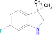 6-FLUORO-3,3-DIMETHYLINDOLINE