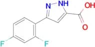 3-(2,4-DIFLUOROPHENYL)-1H-PYRAZOLE-5-CARBOXYLIC ACID