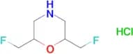 2,6-BIS(FLUOROMETHYL)MORPHOLINE HCL