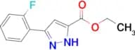 ETHYL 3-(2-FLUOROPHENYL)-1H-PYRAZOLE-5-CARBOXYLATE