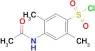 4-ACETAMIDO-2,5-DIMETHYLBENZENE-1-SULFONYL CHLORIDE