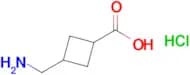 3-(AMINOMETHYL)CYCLOBUTANECARBOXYLIC ACID HYDROCHLORIDE