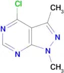 4-CHLORO-1,3-DIMETHYL-1H-PYRAZOLO[3,4-D]PYRIMIDINE