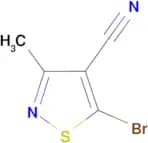 5-BROMO-3-METHYLISOTHIAZOLE-4-CARBONITRILE