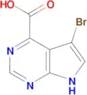 5-BROMO-7H-PYRROLO[2,3-D]PYRIMIDINE-4-CARBOXYLIC ACID