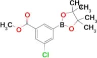 METHYL 3-CHLORO-5-(4,4,5,5-TETRAMETHYL-1,3,2-DIOXABOROLAN-2-YL)BENZOATE