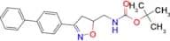 TERT-BUTYL ((3-([1,1'-BIPHENYL]-4-YL)-4,5-DIHYDROISOXAZOL-5-YL)METHYL)CARBAMATE