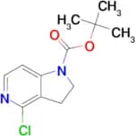 TERT-BUTYL 4-CHLORO-2,3-DIHYDRO-1H-PYRROLO[3,2-C]PYRIDINE-1-CARBOXYLATE