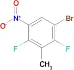 1-BROMO-2,4-DIFLUORO-3-METHYL-5-NITROBENZENE
