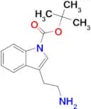 tert-Butyl 3-(2-aminoethyl)-1H-indole-1-carboxylate