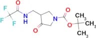TERT-BUTYL 3-OXO-4-((2,2,2-TRIFLUOROACETAMIDO)METHYL)PYRROLIDINE-1-CARBOXYLATE