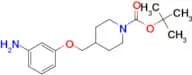 TERT-BUTYL 4-((3-AMINOPHENOXY)METHYL) PIPERIDINE-1-CARBOXYLATE
