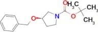 (R)-TERT-BUTYL 3-(BENZYLOXY)PYRROLIDINE-1-CARBOXYLATE