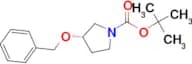 (S)-TERT-BUTYL 3-(BENZYLOXY)PYRROLIDINE-1-CARBOXYLATE
