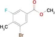 METHYL 3-BROMO-5-FLUORO-4-METHYLBENZOATE
