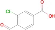 3-CHLORO-4-FORMYLBENZOIC ACID