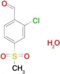 2-Chloro-4-(methylsulfonyl)benzaldehyde hydrate