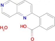 2-(1,6-Naphthyridin-2-yl)benzoic acid hydrate