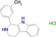 1-(3-methylphenyl)-2,3,4,9-tetrahydro-1H-beta-carboline hydrochloride