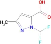 1-(Difluoromethyl)-3-methyl-1H-pyrazole-5-carboxylic acid