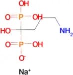 Sodium hydrogen (4-amino-1-hydroxy-1-phosphonobutyl)phosphonate
