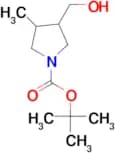 tert-butyl 3-(hydroxymethyl)-4-methylpyrrolidine-1-carboxylate