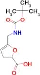 5-{[(tert-butoxycarbonyl)amino]methyl}-2-furoic acid