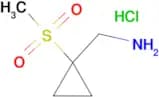 [1-(Methylsulfonyl)cyclopropyl]methylamine hydrochloride