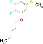 4,5-Difluoro-3-n-pentoxyphenyl methyl sulfide