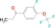 3′-Fluoro-4′-(trifluoromethoxy)propiophenone
