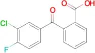 2-(3-Chloro-4-fluorobenzoyl)benzoic acid