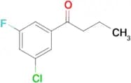 3′-Chloro-5′-fluorobutyrophenone