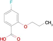 4-Fluoro-2-n-propoxybenzoic acid