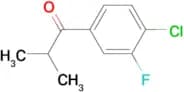 4′-Chloro-3′-fluoro-2-methylpropiophenone