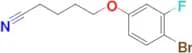 5-(4-Bromo-3-fluoro-phenoxy)pentanenitrile
