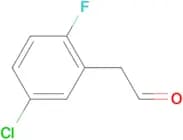 (5-Chloro-2-fluorophenyl)acetaldehyde
