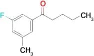 1-(3-Fluoro-5-methylphenyl)pentan-1-one