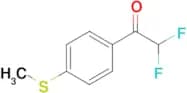 2,2-Difluoro-1-(4-methylsulfanyl-phenyl)ethanone