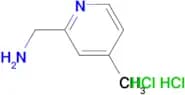 [(4-methyl-2-pyridinyl)methyl]amine dihydrochloride