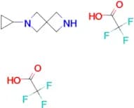 2-cyclopropyl-2,6-diazaspiro[3.3]heptane bis(trifluoroacetate)
