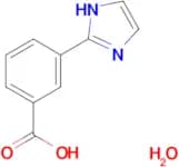 3-(1H-imidazol-2-yl)benzoic acid hydrate