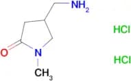4-(aminomethyl)-1-methyl-2-pyrrolidinone dihydrochloride