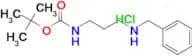 tert-butyl N-[3-(benzylazaniumyl)propyl]carbamate chloride
