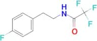 2,2,2-Trifluoro-N-[2-(4-fluorophenyl)ethyl]acetamide