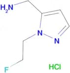 [1-(2-Fluoroethyl)-1H-pyrazol-5-yl]methylamine hydrochloride