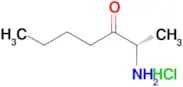 (S)-2-Aminoheptan-3-one hydrochloride