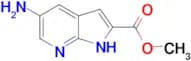Methyl 5-amino-1H-pyrrolo[2,3-b]pyridine-2-carboxylate