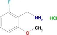 (2-Fluoro-6-methoxyphenyl)methanamine hydrochloride